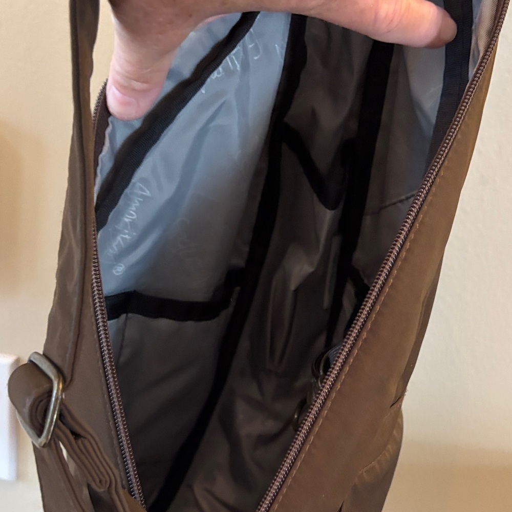 Ameri Bag Brown Sling Bag - image 6